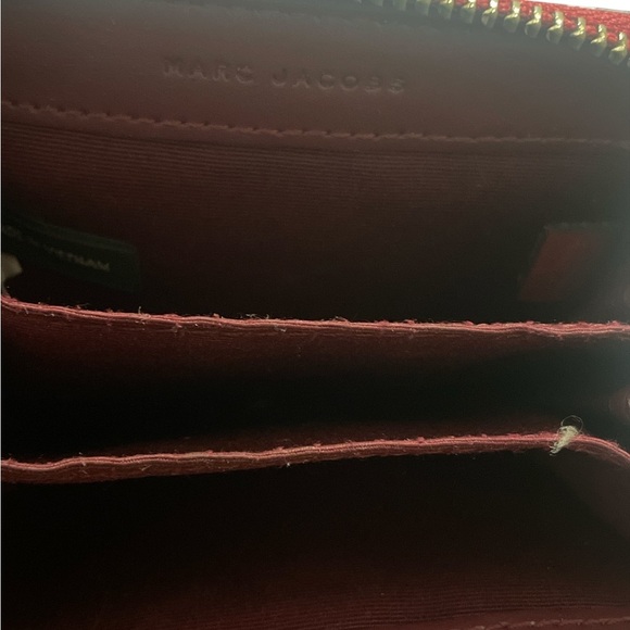 Marc Jacobs  Red Compact Wallet - Picture 3 of 5